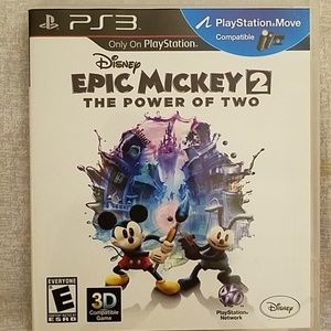 PS3 Disney epic Mickey 2 the power of two